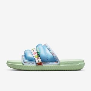 Jordan x J. Balvin “Super Play” slides, New in Box, M13
